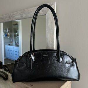 Coach Empire 34 Bag Black Patent